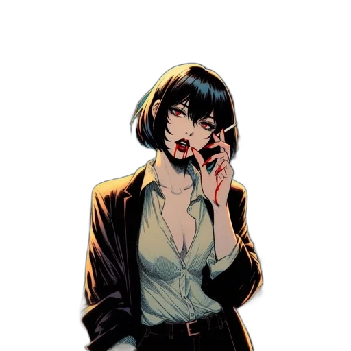 jacket, staff, dress, mask transparent PNG cut-out