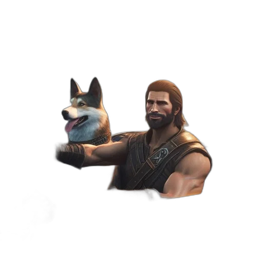 animal, weapon, creature, staff transparent PNG cut-out
