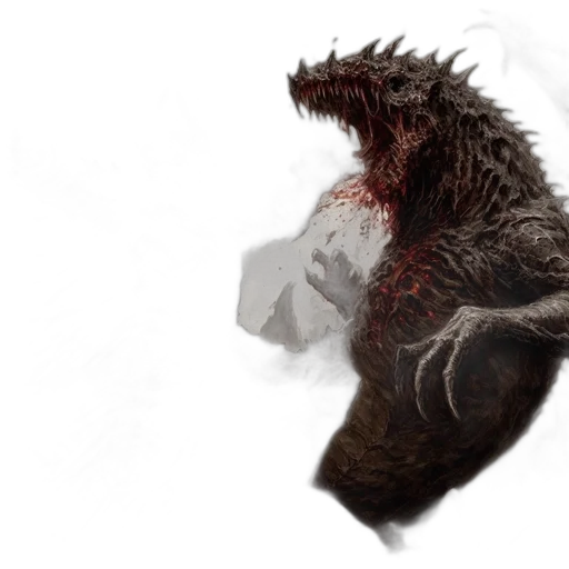 dragon, creature, animal, concept art transparent PNG cut-out