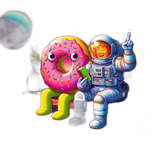 robot, food, staff, concept art transparent PNG cut-out