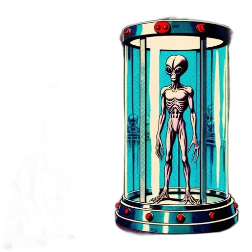 robot, furniture, concept art, cyberpunk transparent PNG cut-out