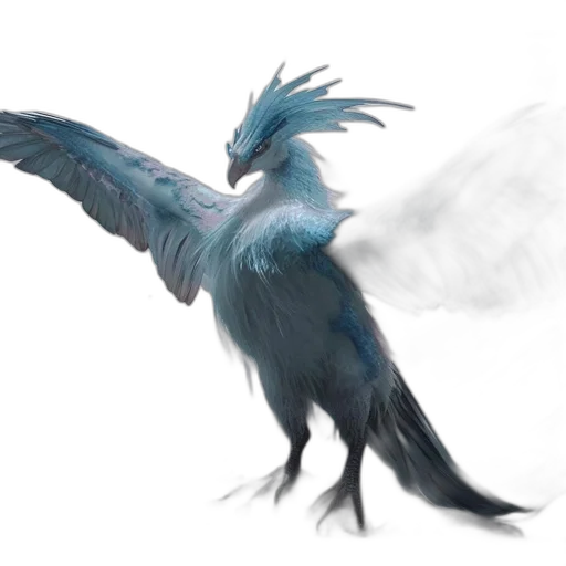 dragon, creature, animal, staff transparent PNG cut-out