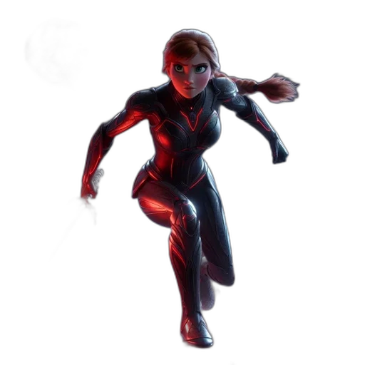 robot, concept art, 3d render, comic book art transparent PNG cut-out