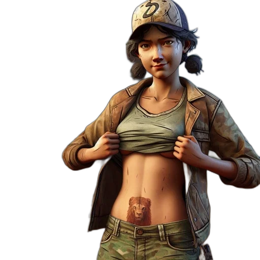 concept art, 3d render, comic book art, photorealistic transparent PNG cut-out