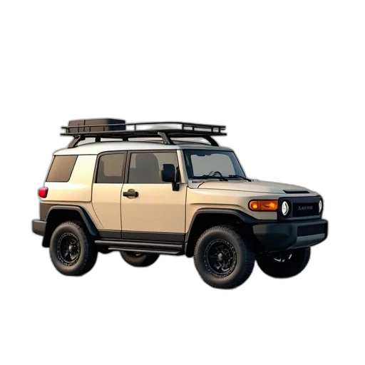 car, weapon, 3d render, photorealistic transparent PNG cut-out