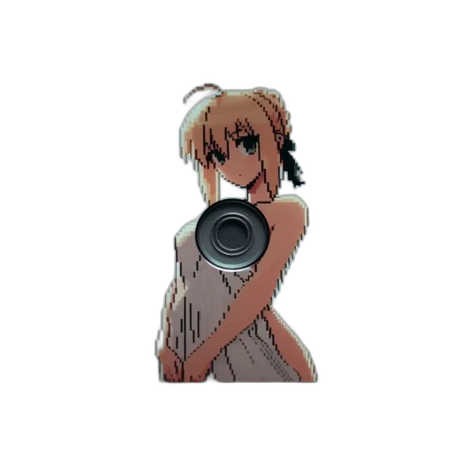weapon, dress, staff, robot transparent PNG cut-out