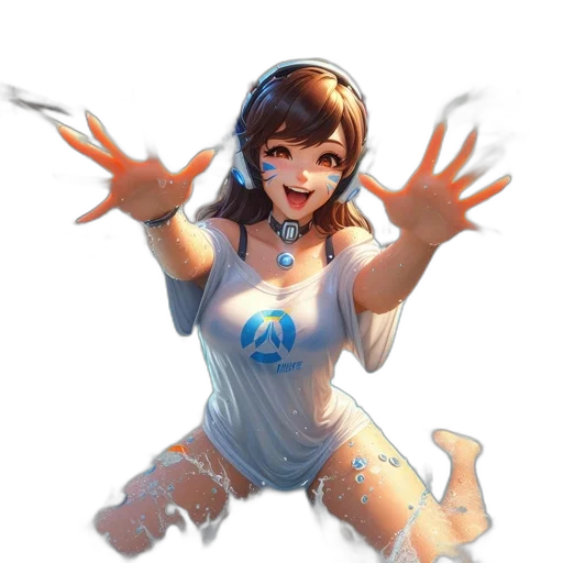 dress, robot, face, weapon transparent PNG cut-out