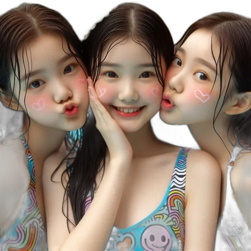 photorealistic, 3d render, oil painting, cartoon transparent PNG cut-out