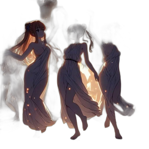 dress, mask, concept art, fantasy art transparent PNG cut-out