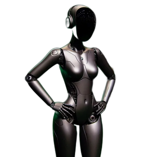 robot, mask, jewelry, dress transparent PNG cut-out