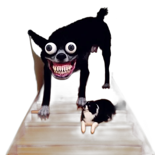 creature, animal, mask, staff transparent PNG cut-out