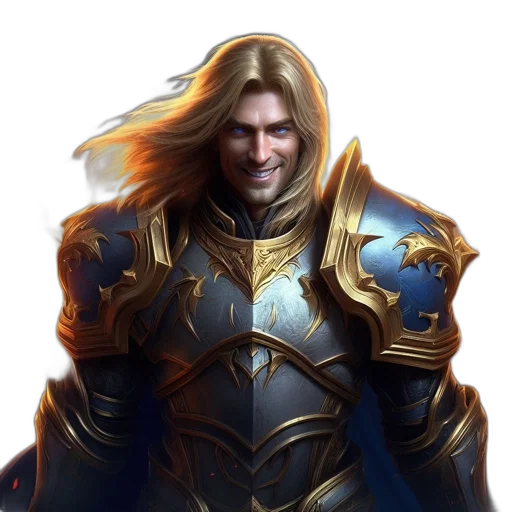 face, sword, staff, fantasy art transparent PNG cut-out