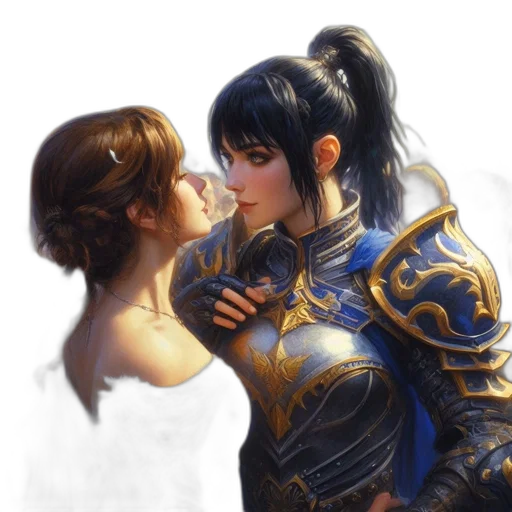 sword, face, fantasy art, concept art transparent PNG cut-out