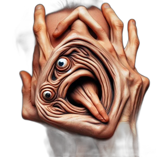 mask, face, creature, animal transparent PNG cut-out