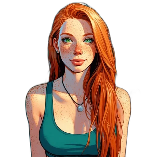 face, dress, jewelry, staff transparent PNG cut-out
