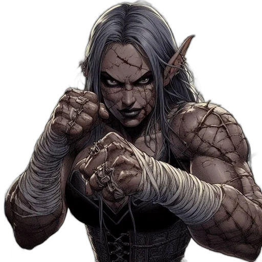 weapon, sword, face, comic book art transparent PNG cut-out