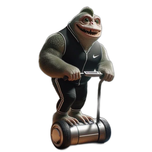 creature, animal, robot, staff transparent PNG cut-out