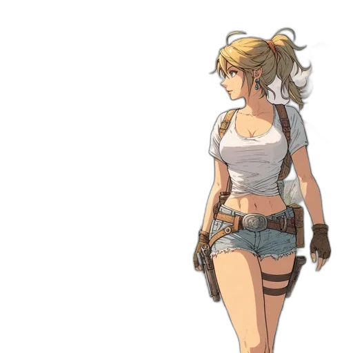 weapon, staff, dress, concept art transparent PNG cut-out