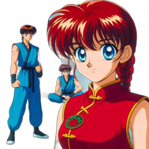 anime, concept art, vaporwave, cartoon transparent PNG cut-out