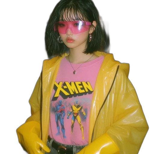 jacket, mask, robot, face transparent PNG cut-out