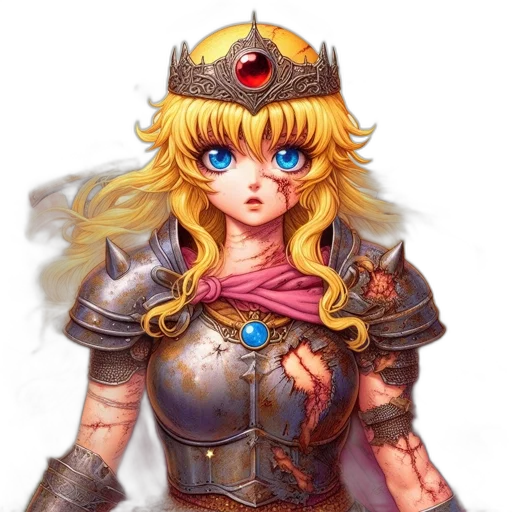 crown, sword, weapon, fantasy art transparent PNG cut-out