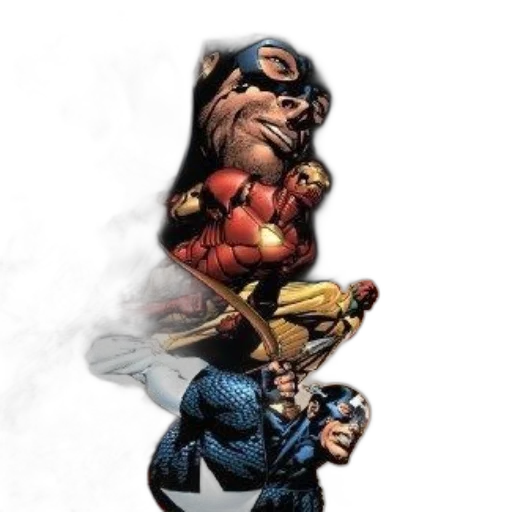 comic book art, concept art, fire, comic transparent PNG cut-out