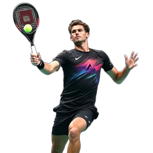 staff, male, tennis, player transparent PNG cut-out
