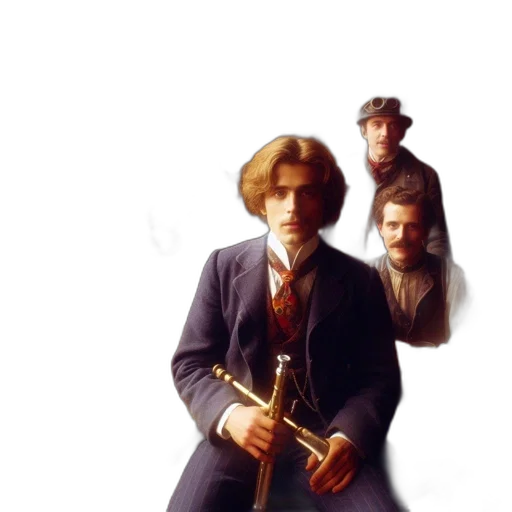 staff, sword, weapon, hair transparent PNG cut-out