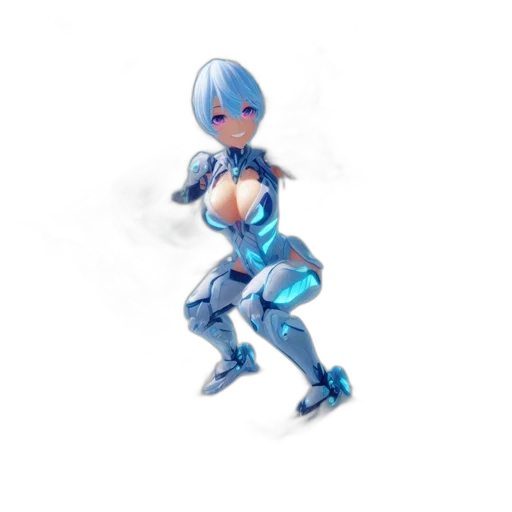robot, weapon, staff, sword transparent PNG cut-out