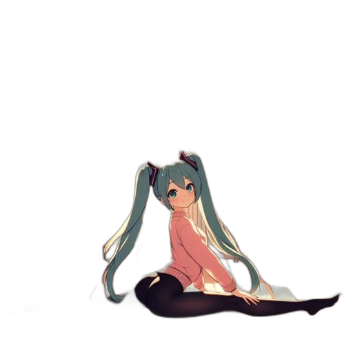 dress, creature, weapon, hair transparent PNG cut-out