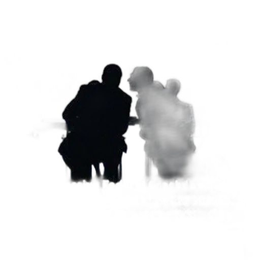jacket, robot, umbrella, face transparent PNG cut-out