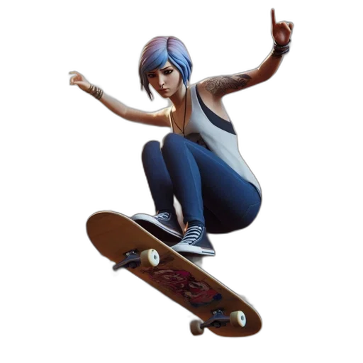 concept art, 3d render, anime, fantasy art transparent PNG cut-out