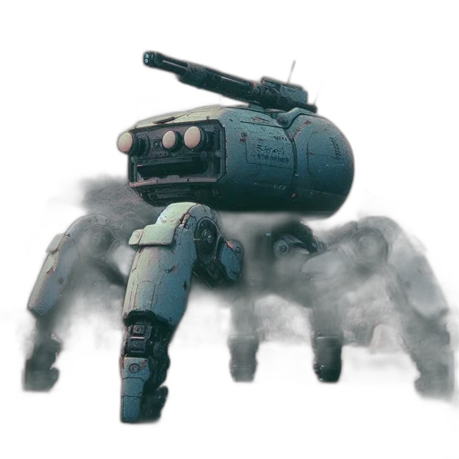 robot, weapon, creature, dragon transparent PNG cut-out