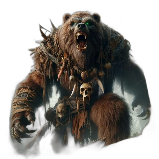 creature, animal, staff, face transparent PNG cut-out