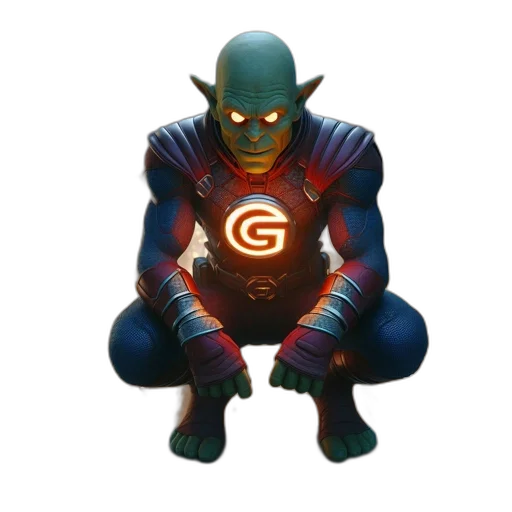 creature, mask, concept art, comic book art transparent PNG cut-out