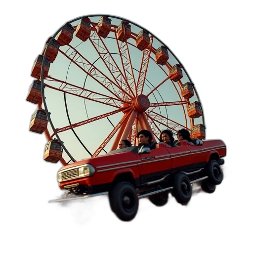 car, umbrella, hat, furniture transparent PNG cut-out