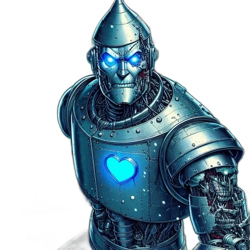 robot, concept art, comic book art, fantasy art transparent PNG cut-out