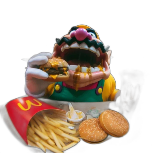 food, crown, creature, robot transparent PNG cut-out
