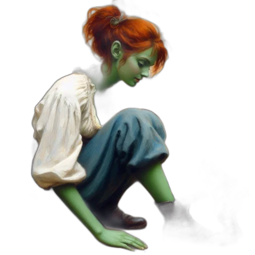 staff, mask, creature, concept art transparent PNG cut-out