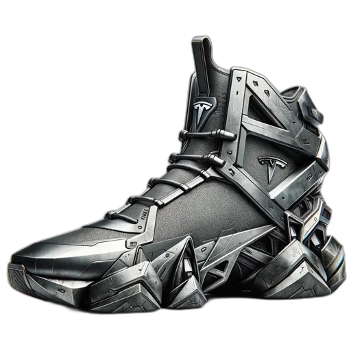 shoes, 3d render, innovative, futuristic transparent PNG cut-out