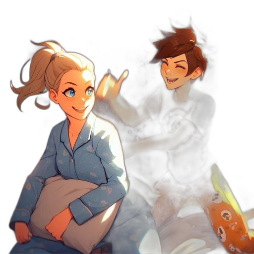 staff, concept art, anime, pixel art transparent PNG cut-out