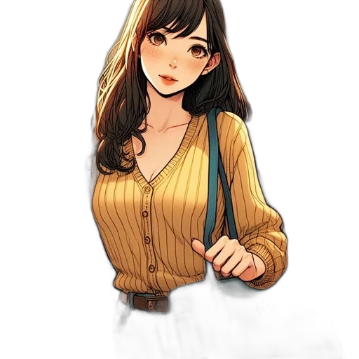 dress, staff, jacket, jewelry transparent PNG cut-out