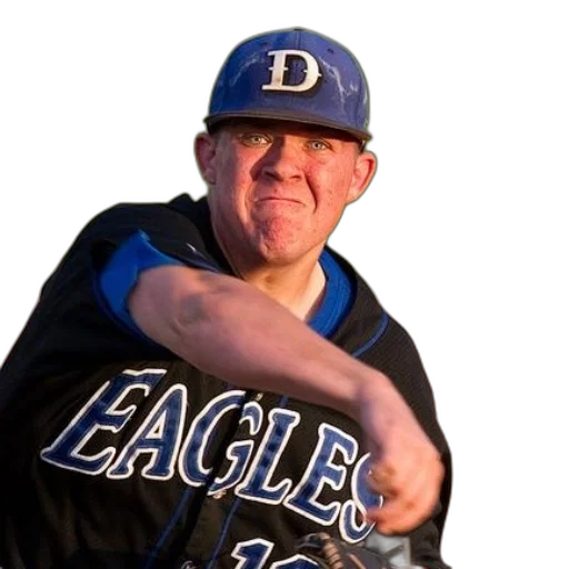 baseball, player, wearing, black transparent PNG cut-out