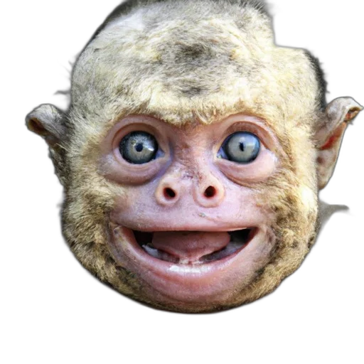 face, animal, creature, mask transparent PNG cut-out