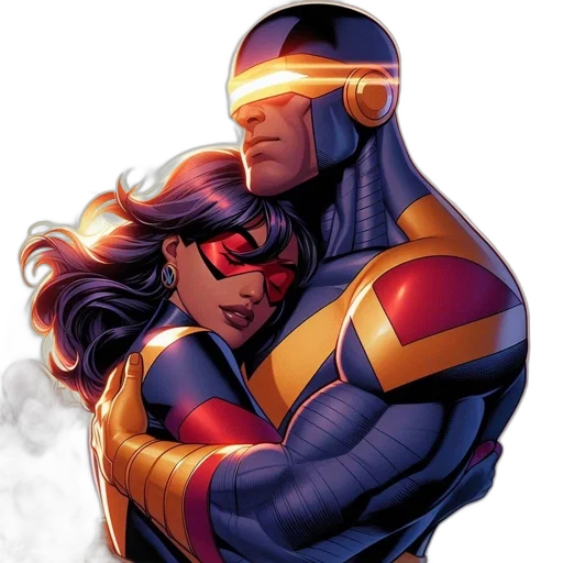 mask, comic book art, concept art, neon lights transparent PNG cut-out