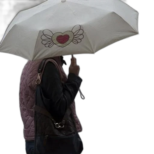 umbrella, hat, jacket, mask transparent PNG cut-out