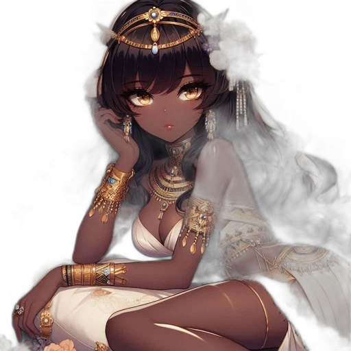 crown, jewelry, staff, dress transparent PNG cut-out