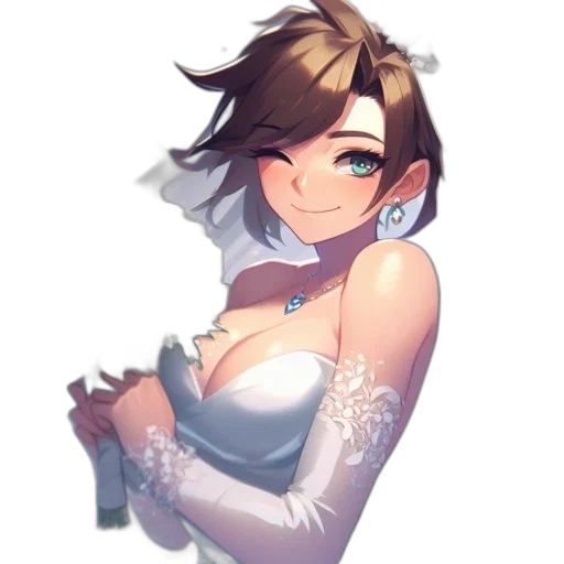 dress, crown, staff, jewelry transparent PNG cut-out