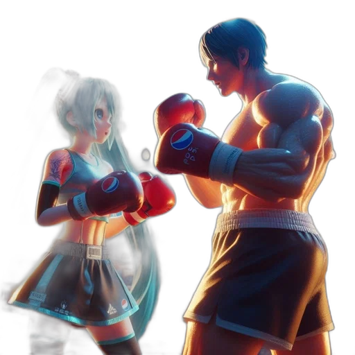 concept art, 3d render, anime, comic book art transparent PNG cut-out