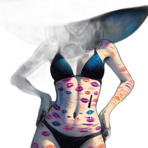 dress, mask, umbrella, robot transparent PNG cut-out